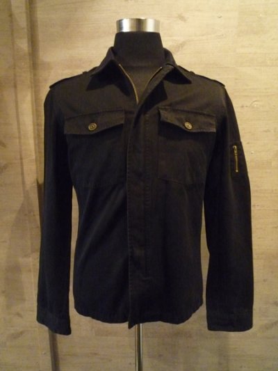 画像1: 【SALE/50%OFF】アークシルバーアクセサリーズ/Military jacket（ブラック）