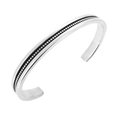 画像1: アークシルバーアクセサリーズ/birth bangle シルバー925 シルバーバングル