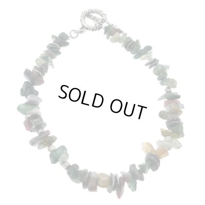 画像1: アークシルバーアクセサリーズ/ペブルス インディアンアゲート ブレスレット