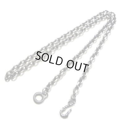 画像1: アークシルバーアクセサリーズ/4.7mm Sフック ヘビースタンダードチェーン シルバー925 アズキチェーン