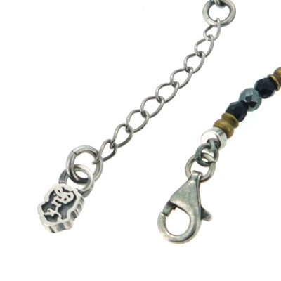 画像3: アークシルバーアクセサリーズ/ノーブル ストーンブレスレット ロング [オニキス×ヘマタイト]