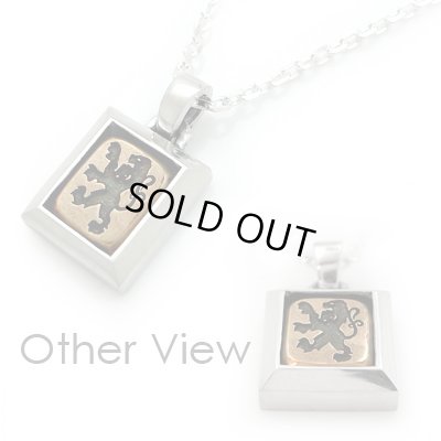 画像2: ダグダート/シルバー＆ブラス ライオンペンダント シルバ－925 メンズ DAgDART