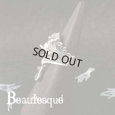 義眼のティアドロップリング｜ビュウテスク