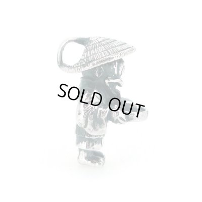 一つ目小僧 和風アクセサリー 銀風