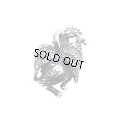 烏天狗ペンダント 和風アクセサリー 銀風