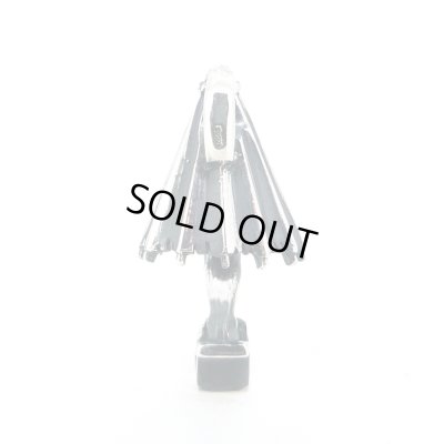 唐傘お化けペンダント 和風アクセサリー 銀風