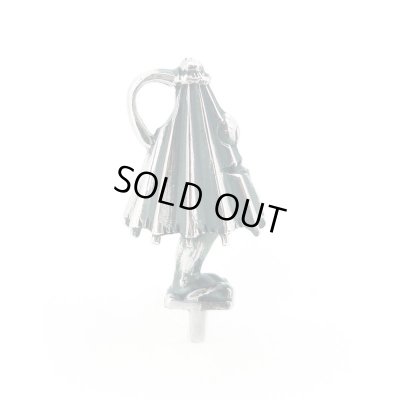 唐傘お化けペンダント 和風アクセサリー 銀風