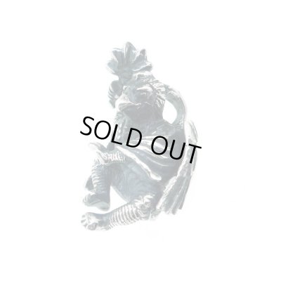 烏天狗ペンダント 和風アクセサリー 銀風