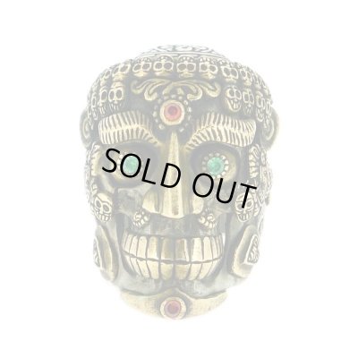 [チベタンスカルリング] tibetan skull ring / BLIND RABBIT（ブラインドラビット）