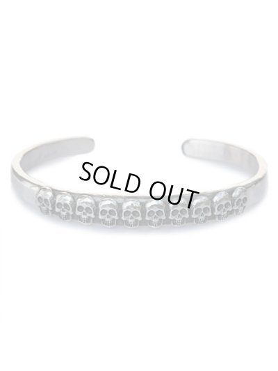 ジョニーデップ愛用ブランド「リーダウニー」10スカルバングル