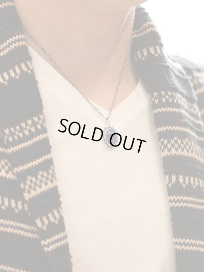 ジョニーデップ愛用アクセサリー「リーダウニー」スカルペンダント（ラピスラズリ）