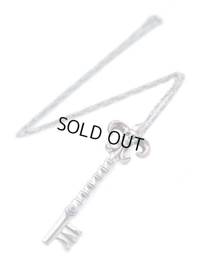 ジョニーデップ愛用アクセサリー「リーダウニー」スカルキーペンダント（木目金）