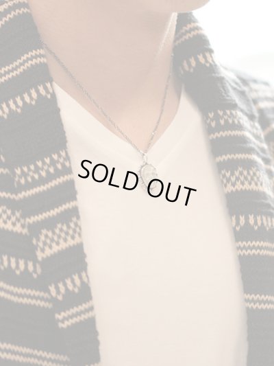 ジョニーデップ愛用アクセサリー「リーダウニー」スカルペンダント（マザーオブパール）