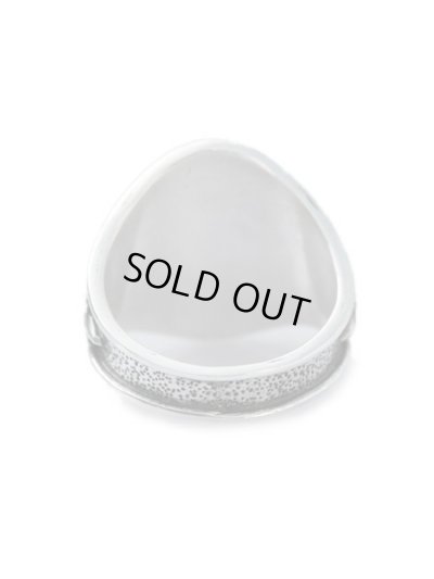 ジョニーデップ愛用アクセサリー「リーダウニー」スカルリング(マザーオブパール)