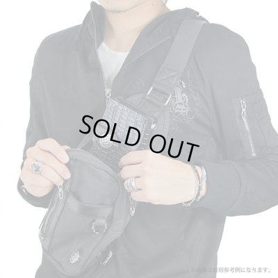 アンティークミディアムウォレット（クロコスタイルミッドナイトパープル）｜アルテミスクラシック 