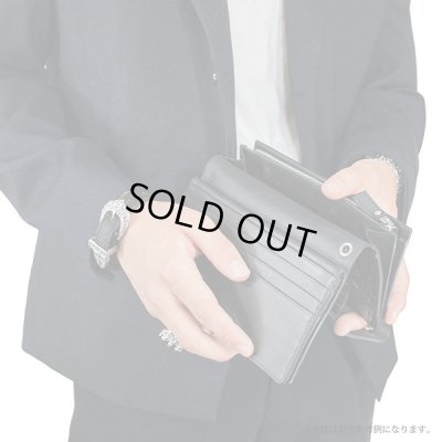 アンティークロングウォレット（クロコスタイルミッドナイトパープル）｜アルテミスクラシック 