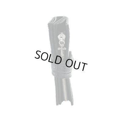 アンティークミディアムウォレット（クロコスタイルミッドナイトパープル）｜アルテミスクラシック 