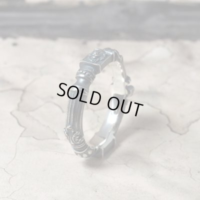 古代ギリシャ建築の円柱からイメージしたシルバーリング｜Guardia/ガルディア