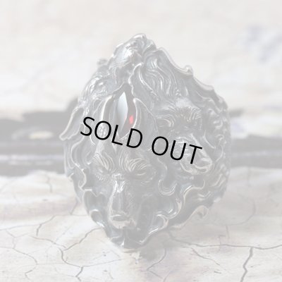 冥府の番犬ケルベロスのシルバーリング｜Guardia/ガルディア