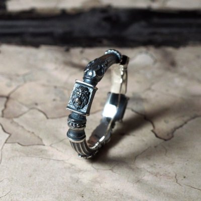 古代ギリシャ建築の円柱からイメージしたシルバーリング|Guardia/ガルディア