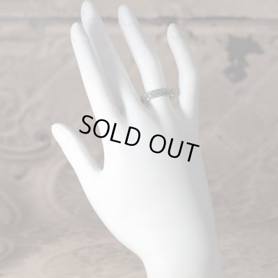 [ペアリングセット]アカンサスモチーフのシルバーペアリング