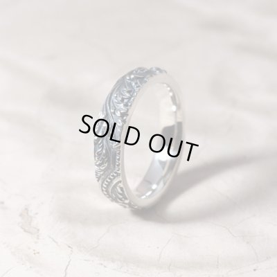 古代ギリシャ建築の代表的モチーフ「アカンサス」のシルバーリング｜Guardia/ガルディア