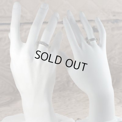 古代ギリシャ建築の代表的モチーフ「アカンサス」のシルバーリング｜Guardia/ガルディア