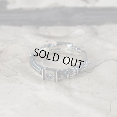 古代ギリシャ建築の円柱からイメージしたシルバーリング｜Guardia/ガルディア