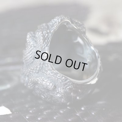 ヒドラのシルバーリング|9つの頭をもつ蛇の怪物