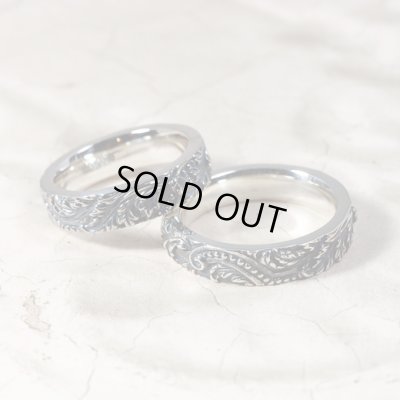 古代ギリシャ建築の代表的モチーフ「アカンサス」のシルバーリング｜Guardia/ガルディア