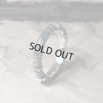 古代ギリシャ建築の円柱からイメージしたシルバーリング｜Guardia/ガルディア