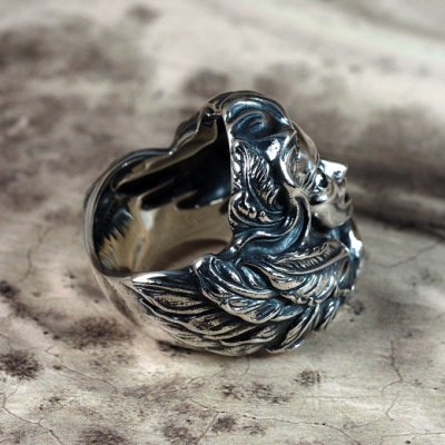 海の魔物セイレーンのシルバーリング|Guardia/ガルディア