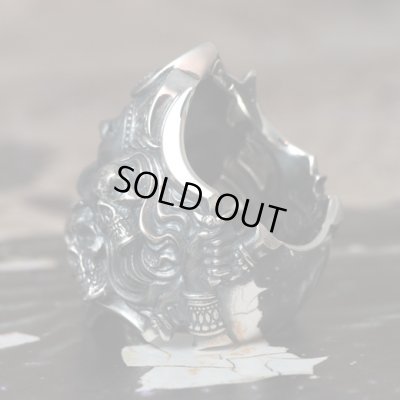 悪鬼を喰らう黒き女神カーリーのシルバーリング｜Guardia/ガルディア