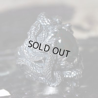 ヒドラのシルバーリング|9つの頭をもつ蛇の怪物