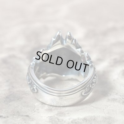 グリフィンのシルバーリング。鷲と獅子の身体を併せ持つ伝説の生物｜Guardia/ガルディア