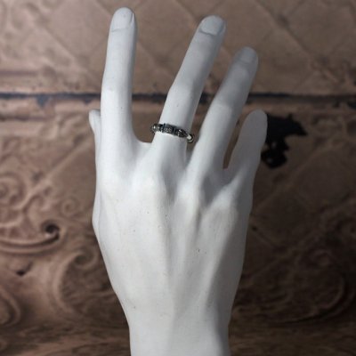 古代ギリシャ建築の円柱からイメージしたシルバーリング|Guardia/ガルディア