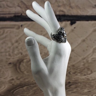 海の魔物セイレーンのシルバーリング|Guardia/ガルディア