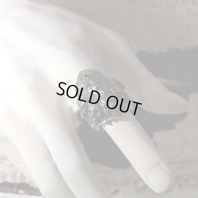 悪鬼を喰らう黒き女神カーリーのシルバーリング｜Guardia/ガルディア