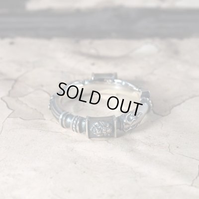 古代ギリシャ建築の円柱からイメージしたシルバーリング｜Guardia/ガルディア