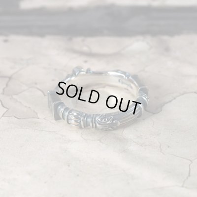 古代ギリシャ建築の円柱からイメージしたシルバーリング｜Guardia/ガルディア