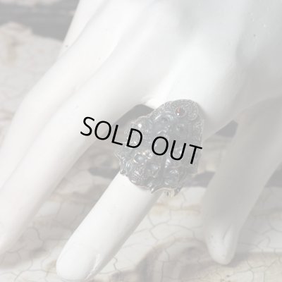 悪鬼を喰らう黒き女神カーリーのシルバーリング｜Guardia/ガルディア