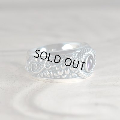 豊穣と葡萄酒の神ディオニュソスのシルバーリング｜Guardia/ガルディア