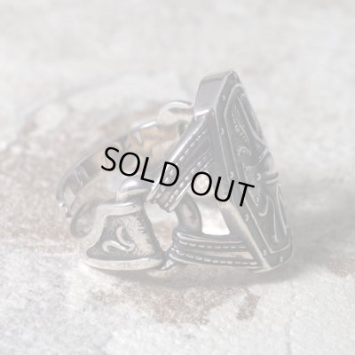 盾をモチーフにしたシルバーリング|Guardia/ガルディア