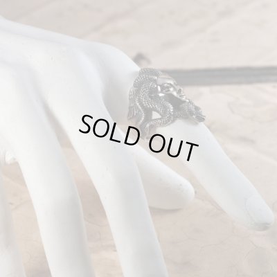 メデューサのシルバーリング｜Guardia/ガルディア