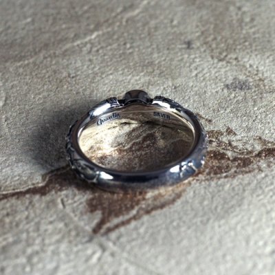 西洋の柱をモチーフにしたシルバーリング|Guardia/ガルディア