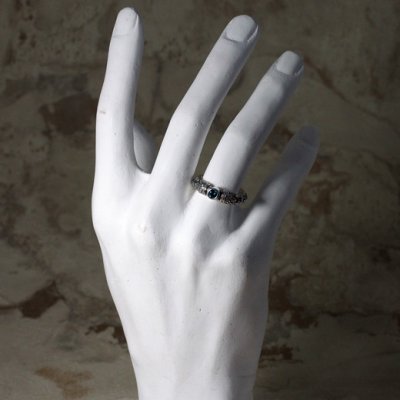 西洋の柱をモチーフにしたシルバーリング|Guardia/ガルディア