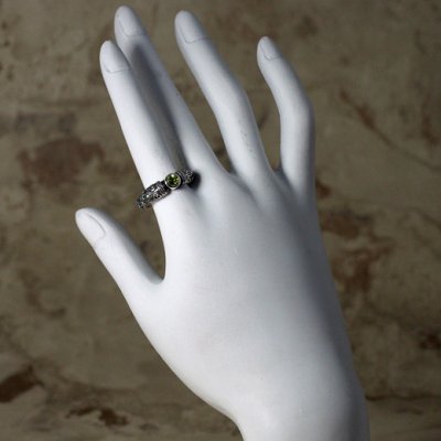 西洋の柱をモチーフにしたシルバーリング|Guardia/ガルディア