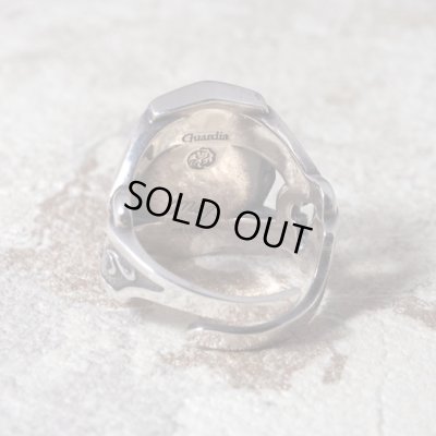 盾をモチーフにしたシルバーリング|Guardia/ガルディア