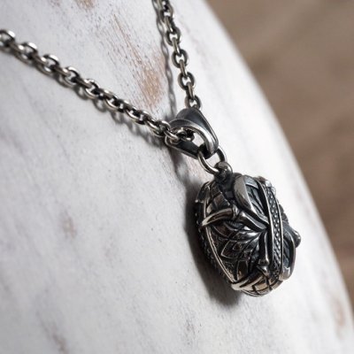 ウロボロスのシルバーネックレス|Guardia/ガルディア