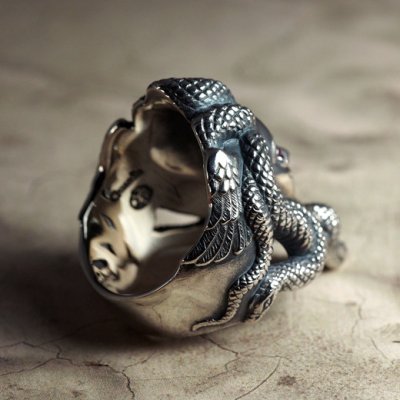 メデューサのシルバーリング|Guardia/ガルディア